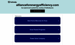 Allianceforenergyefficiency.com thumbnail