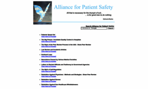 Allianceforpatientsafety.org thumbnail