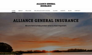 Alliancegeneralinsurance.com thumbnail