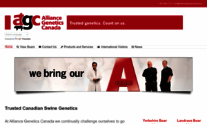 Alliancegeneticscanada.ca thumbnail