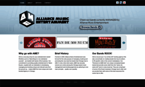 Alliancemusicentertainment.com thumbnail