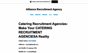 Alliancerecruitmentagency.home.blog thumbnail