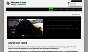 Alliancesteeltrading.com thumbnail