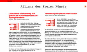 Allianz-der-freien-kuenste.de thumbnail