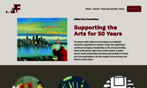 Alliedarts-foundation.org thumbnail