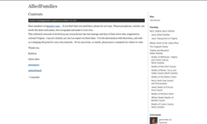 Alliedfamilies.wordpress.com thumbnail