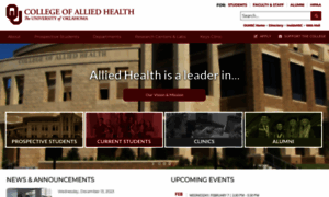 Alliedhealth.ouhsc.edu thumbnail