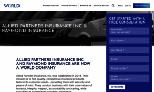 Alliedpartnersinsurance.com thumbnail