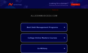 Alliesinmusicedu.com thumbnail