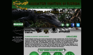 Alligatorhuntinginflorida.com thumbnail