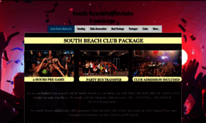 Allinclusivesouthbeachclubpackage.com thumbnail