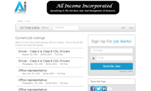 Allincome.applicantpro.com thumbnail