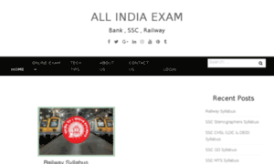 Allindiaexam.net thumbnail