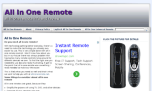 Allinoneremote.net thumbnail