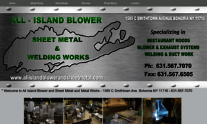 Allislandblowerandsheetmetal.com thumbnail