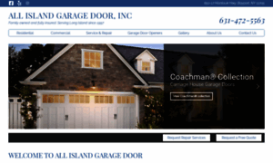 Allislandgaragedoor.com thumbnail