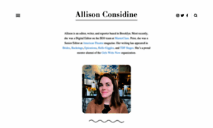 Allisonconsidine.com thumbnail