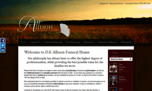 Allisonfuneralhome.com thumbnail