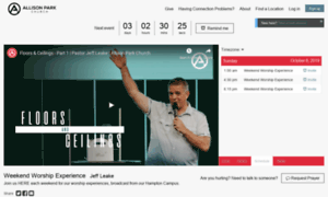 Allisonparkchurch.churchonline.org thumbnail