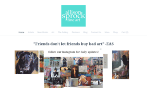 Allisonsprockfineart.com thumbnail