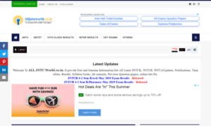 Alljntuworld.co.in thumbnail