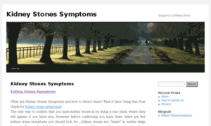 Allkidneystonessymptoms.com thumbnail