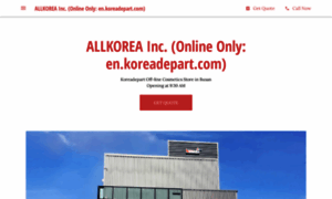 Allkorea-inc.business.site thumbnail