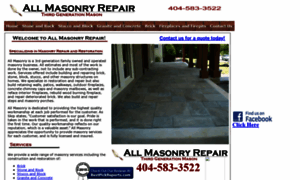 Allmasonryrepair.com thumbnail