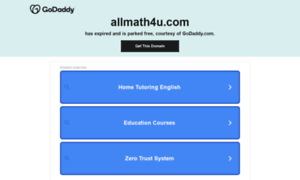 Allmath4u.com thumbnail