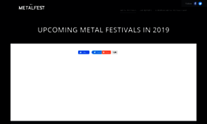 Allmetalfest.com thumbnail