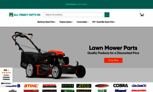 Allmowerparts.co.uk thumbnail