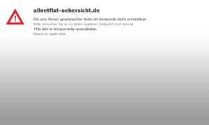 Allnetflat-uebersicht.de thumbnail