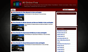 Allonlinefreeblog.blogspot.com thumbnail