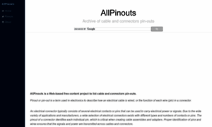 Allpinouts.org thumbnail
