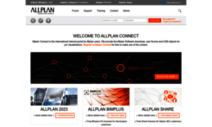 Allplan-connect.com thumbnail