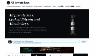 Allprivatekeys.com thumbnail