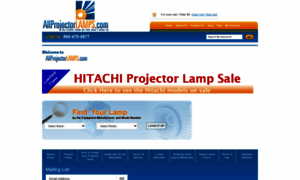 Allprojectorlamps.com thumbnail