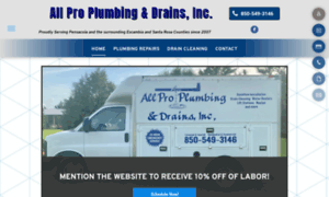 Allproplumbinganddrains.com thumbnail