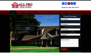 Allprosidingandwindows.com thumbnail