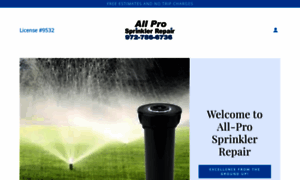 Allprosprinkler.com thumbnail