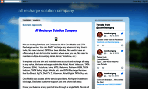 Allrechargesolution.blogspot.in thumbnail