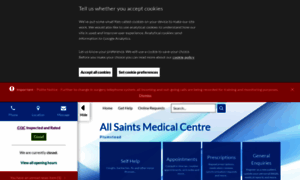 Allsaints-medicalcentre.co.uk thumbnail