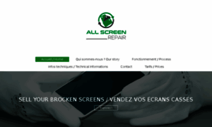 Allscreen-repair.com thumbnail
