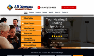 Allseasonscomfortsystems.com thumbnail