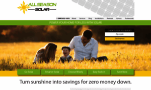 Allseasonsolar.net thumbnail