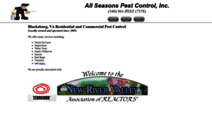 Allseasonspestcontrol-nrv.com thumbnail