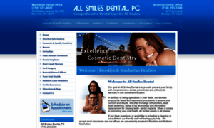 Allsmilesdentalpc.com thumbnail