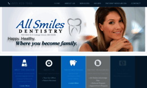 Allsmilesdentistry.org thumbnail