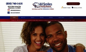 Allsmilesfamilydentalnj.com thumbnail