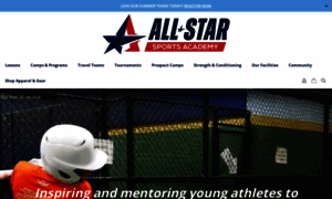 Allstarbaseballacademy.com thumbnail